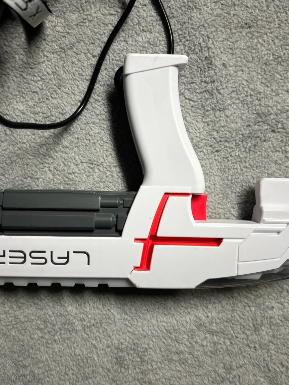 Laser X White & Red Dual VR Blaster Set